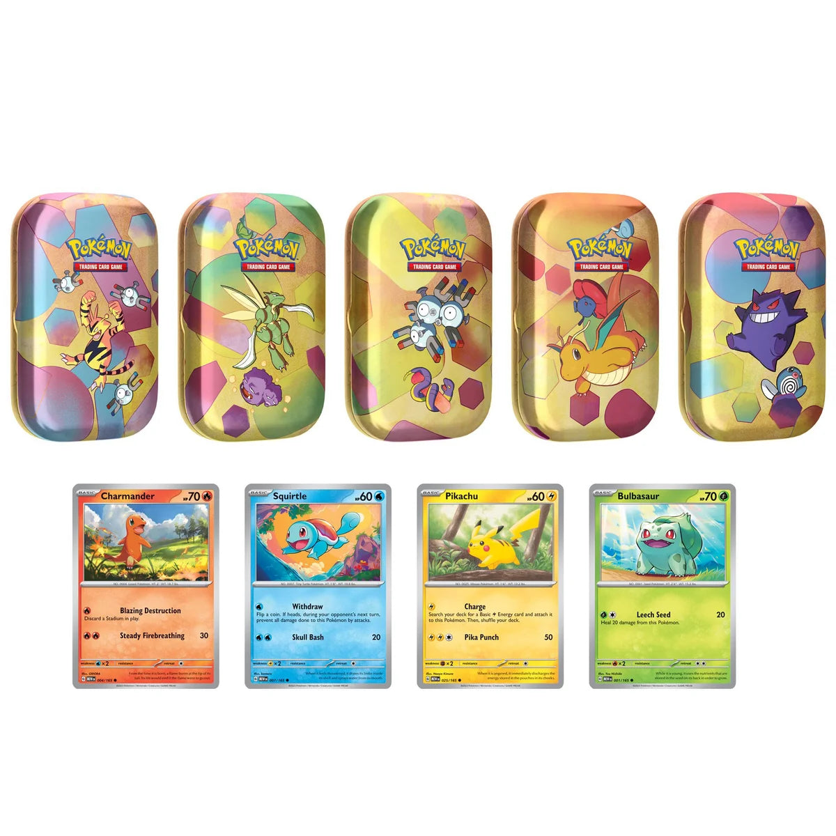 Pokemon 151 Costco Mini Tin Bundle