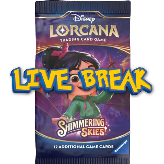 Lorcana Shimmering Skies Booster Pack (LIVE BREAK)